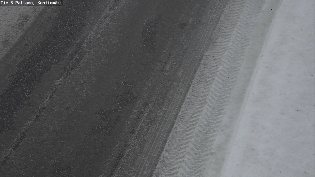 Weather Camera Image Road 5 Paltamo, Kontiomäki, Paltamo, Kainuu