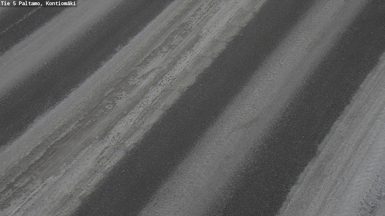 Weather Camera Image Väg 5 Paltamo, Kontiomäki, Paltamo, Kainuu