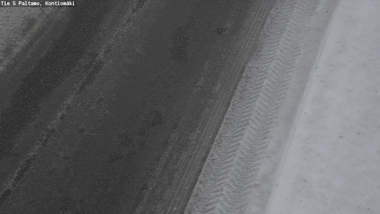 Weather Camera Image Road 5 Paltamo, Kontiomäki, Paltamo, Kainuu