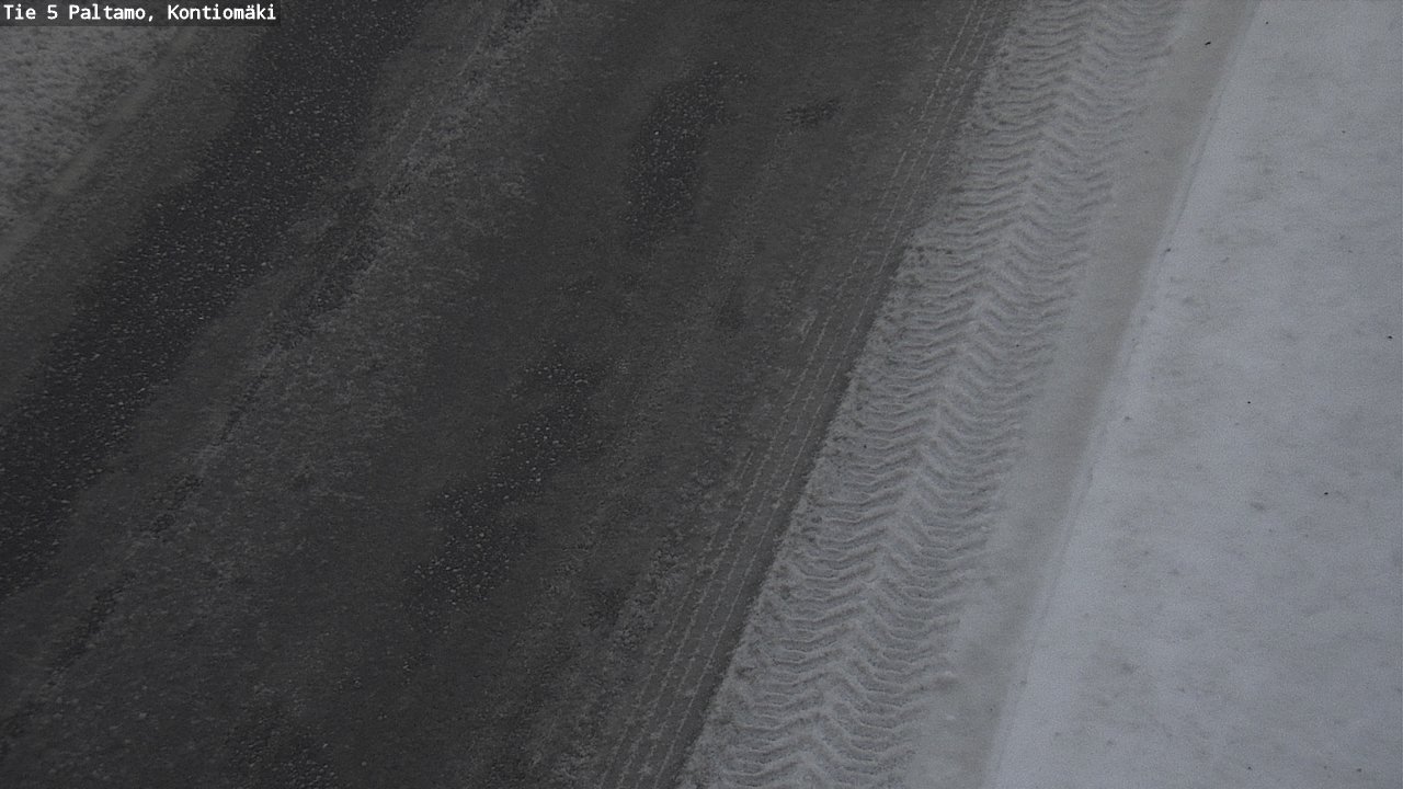 Weather Camera Image Road 5 Paltamo, Kontiomäki, Paltamo, Kainuu