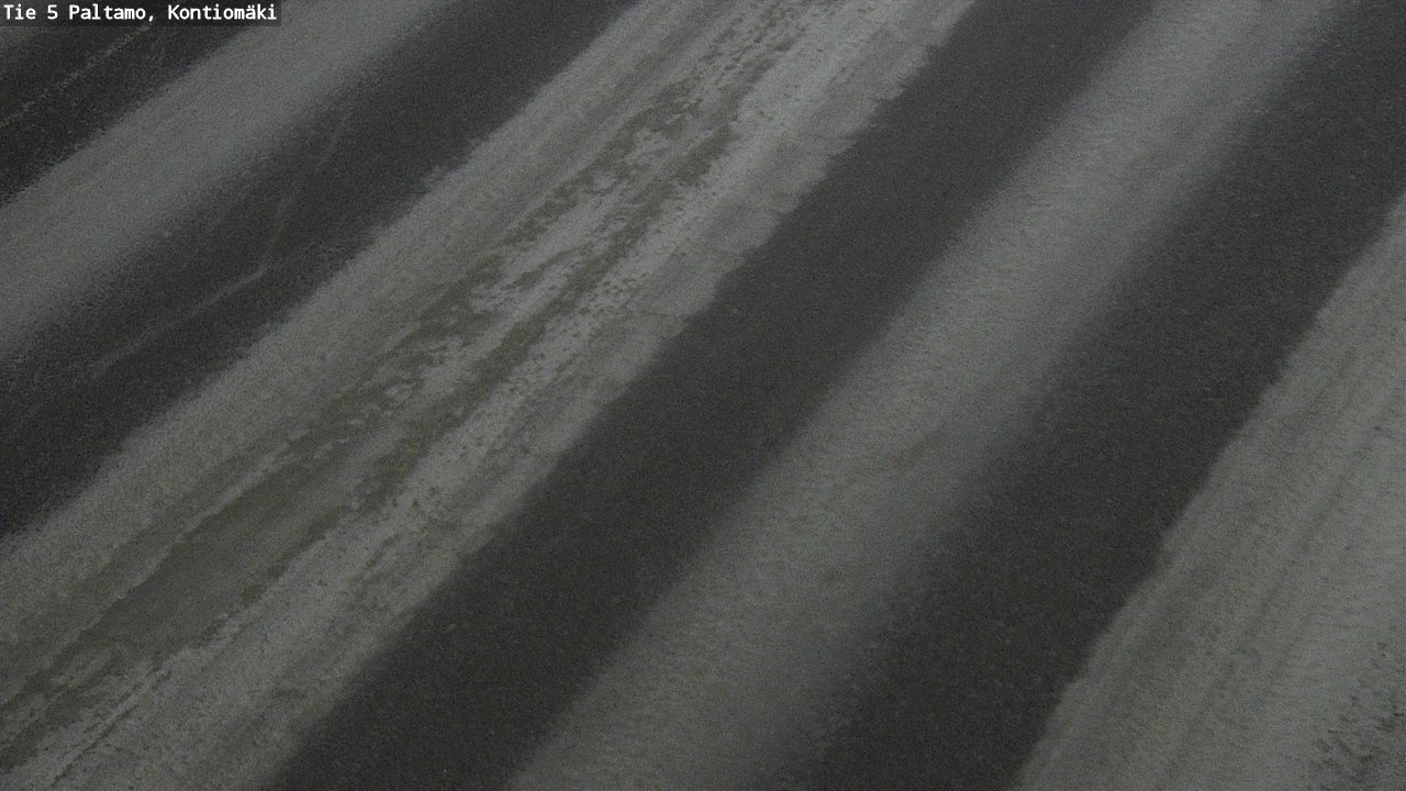Weather Camera Image Väg 5 Paltamo, Kontiomäki, Paltamo, Kainuu