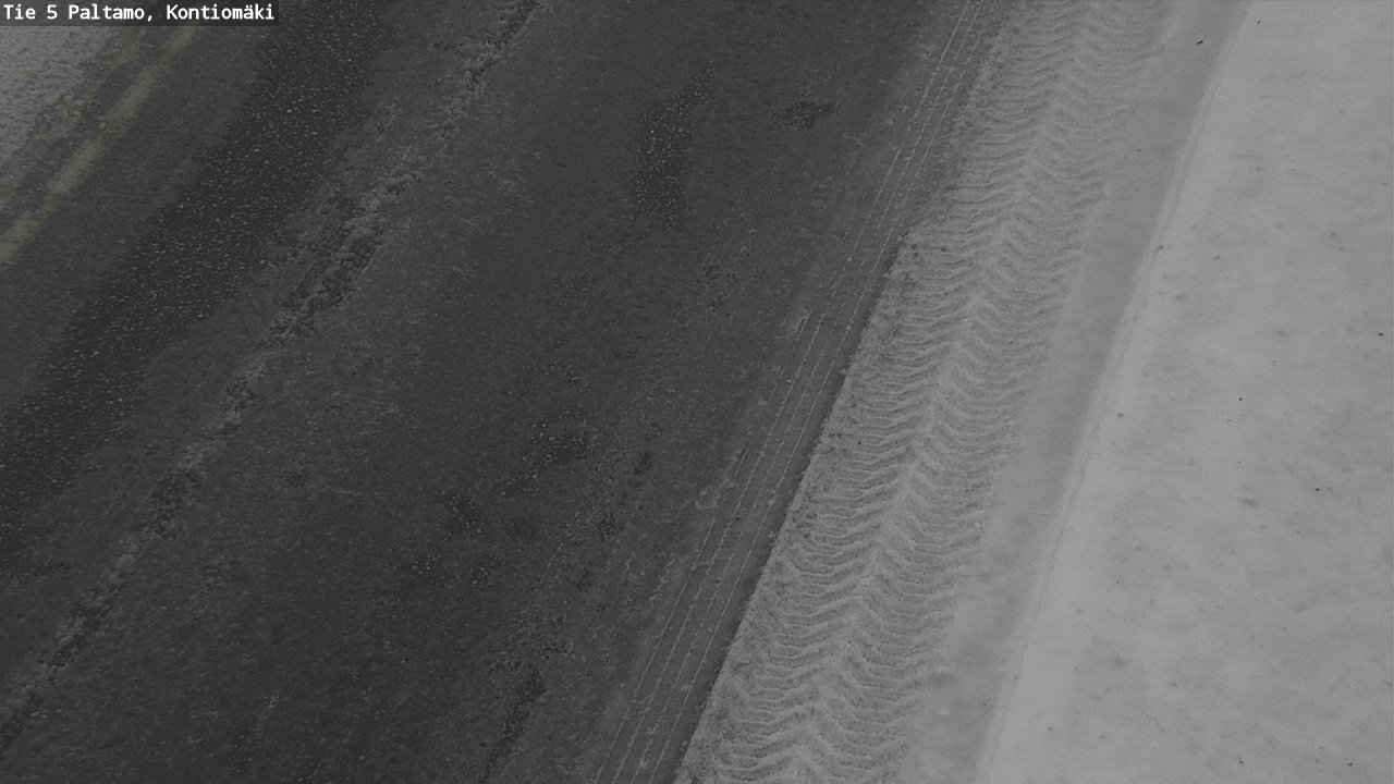 Weather Camera Image Road 5 Paltamo, Kontiomäki, Paltamo, Kainuu