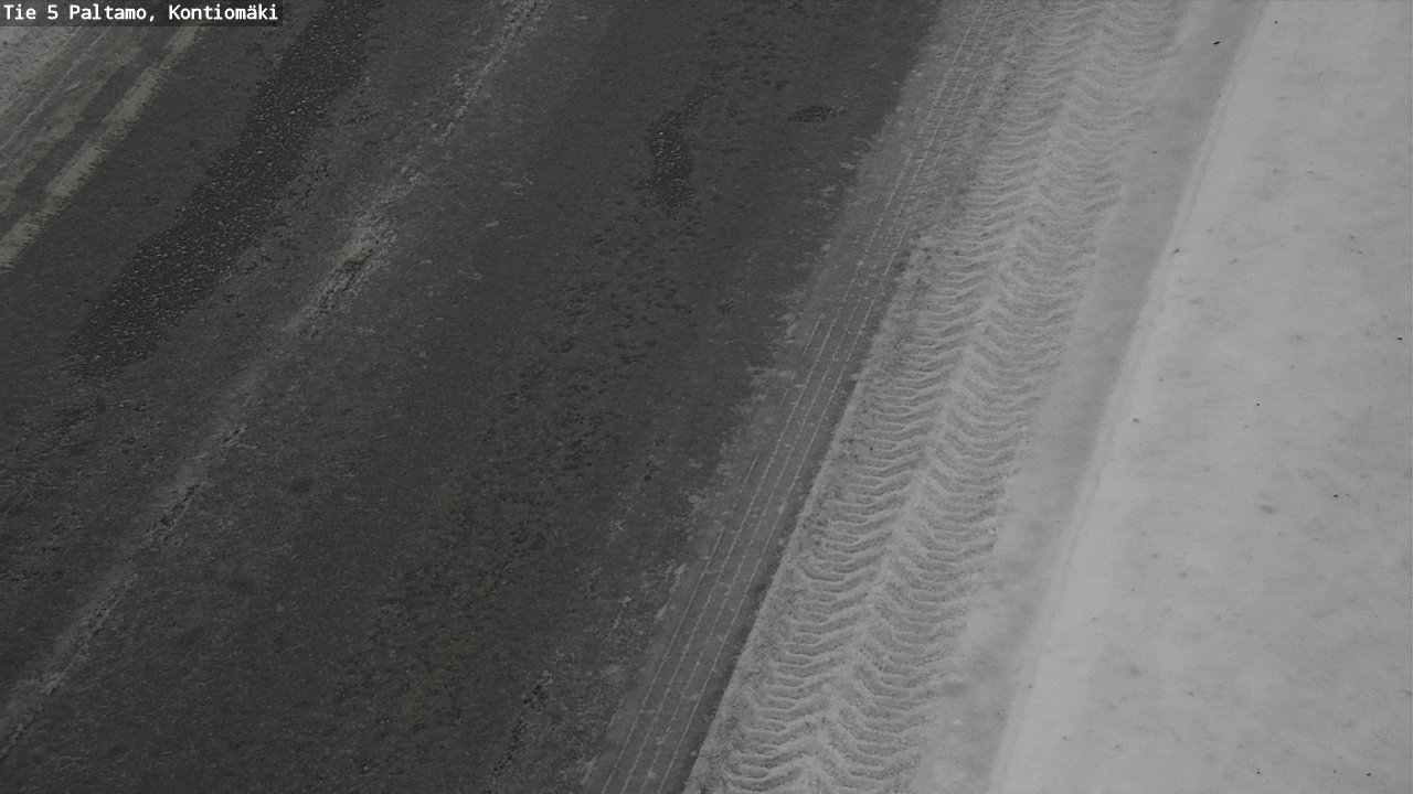 Weather Camera Image Road 5 Paltamo, Kontiomäki, Paltamo, Kainuu