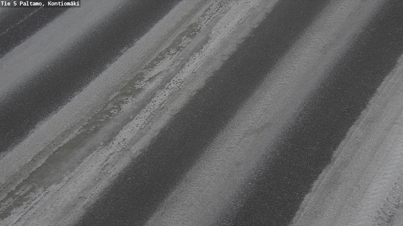 Weather Camera Image Väg 5 Paltamo, Kontiomäki, Paltamo, Kainuu
