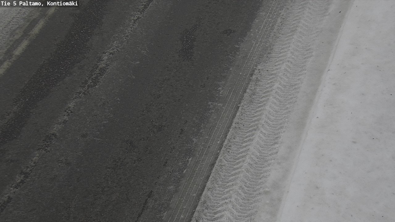 Weather Camera Image Road 5 Paltamo, Kontiomäki, Paltamo, Kainuu