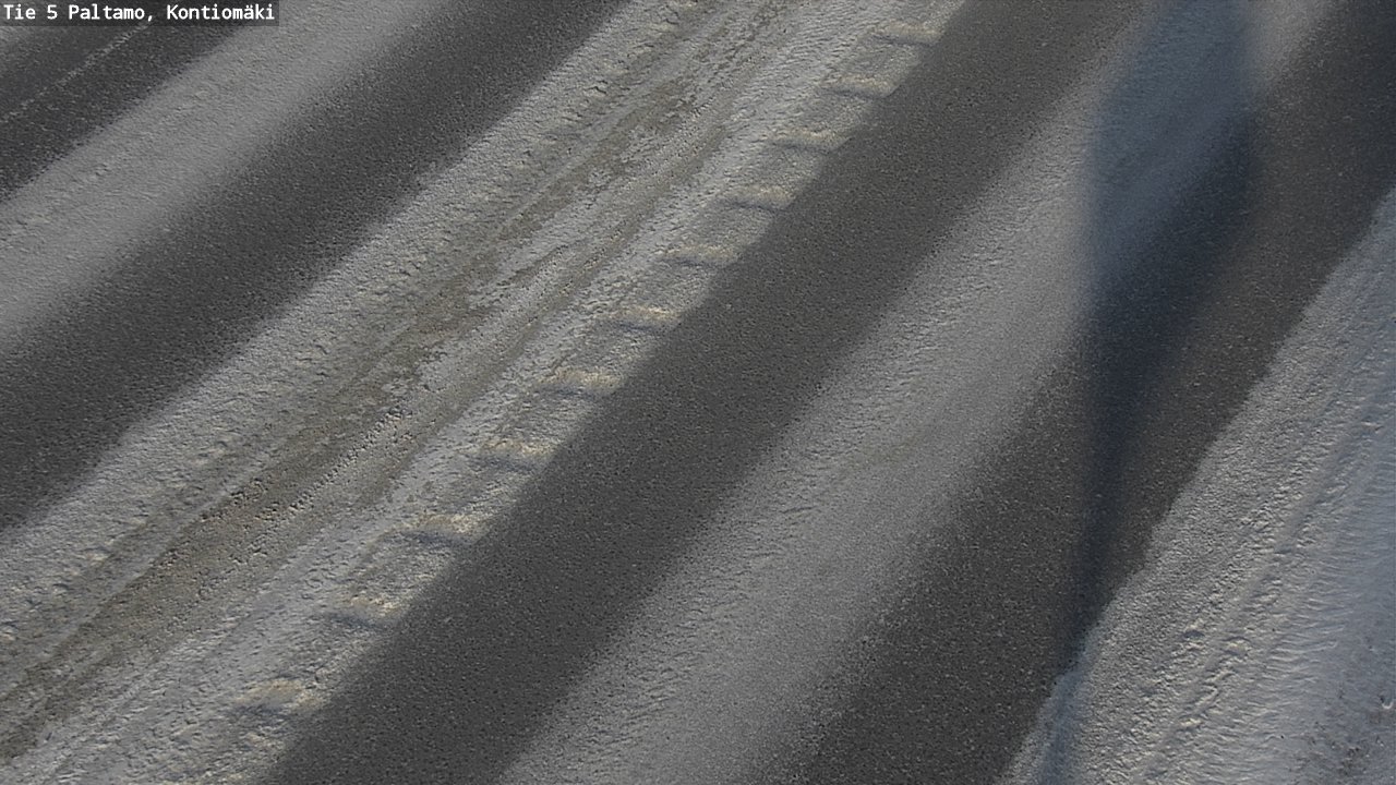 Weather Camera Image Väg 5 Paltamo, Kontiomäki, Paltamo, Kainuu