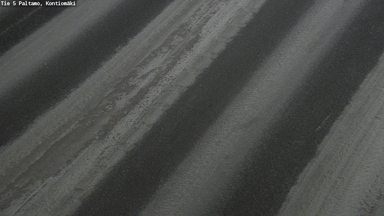 Weather Camera Image Väg 5 Paltamo, Kontiomäki, Paltamo, Kainuu
