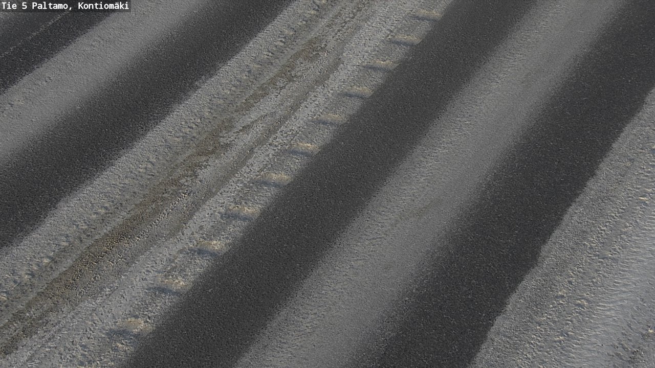 Weather Camera Image Väg 5 Paltamo, Kontiomäki, Paltamo, Kainuu