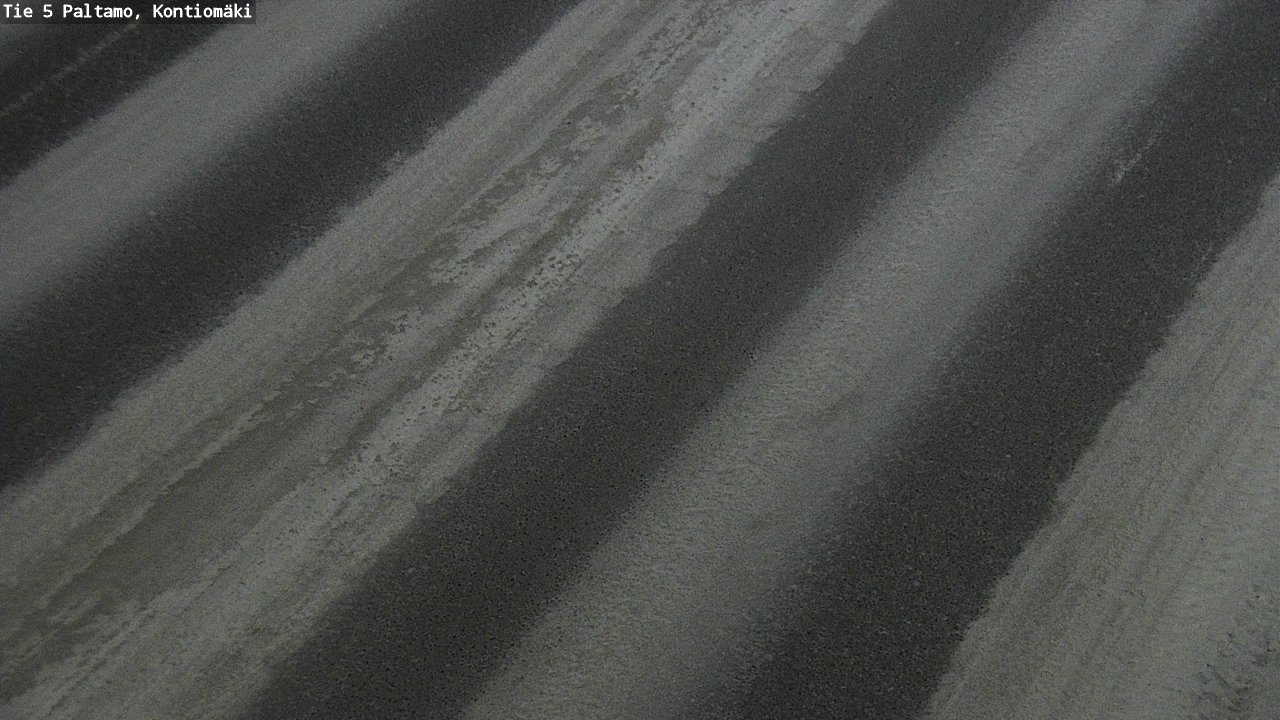 Weather Camera Image Väg 5 Paltamo, Kontiomäki, Paltamo, Kainuu