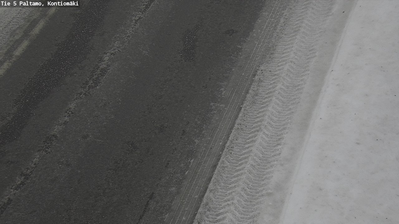 Weather Camera Image Road 5 Paltamo, Kontiomäki, Paltamo, Kainuu
