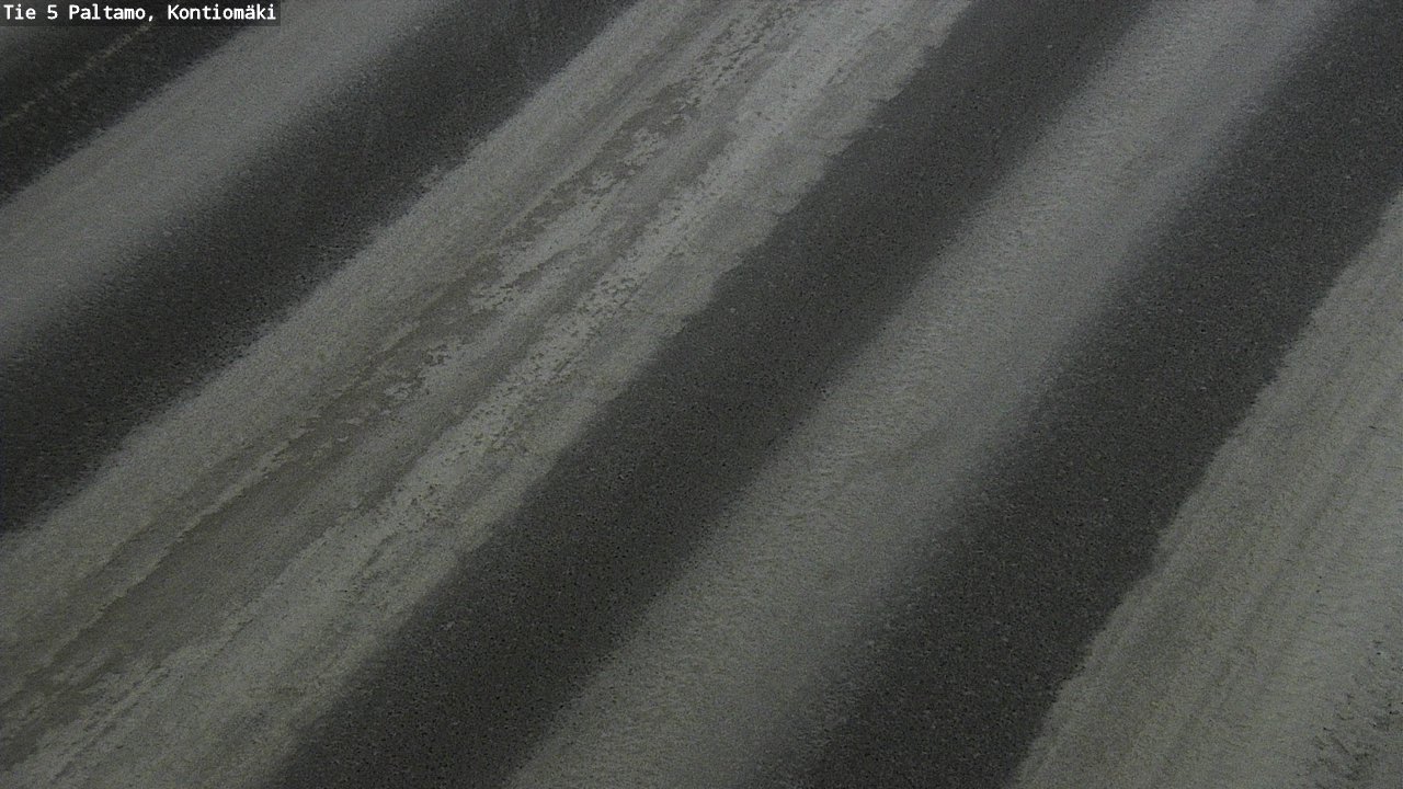 Weather Camera Image Väg 5 Paltamo, Kontiomäki, Paltamo, Kainuu
