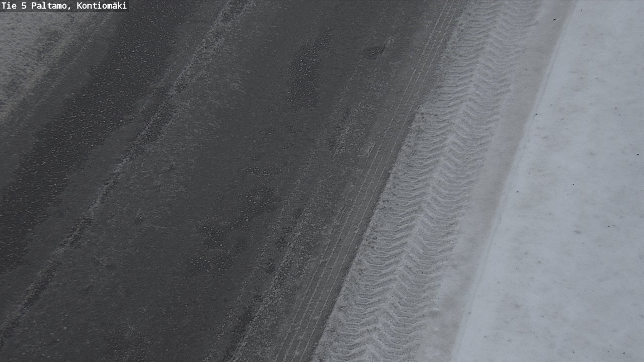 Weather Camera Image Road 5 Paltamo, Kontiomäki, Paltamo, Kainuu