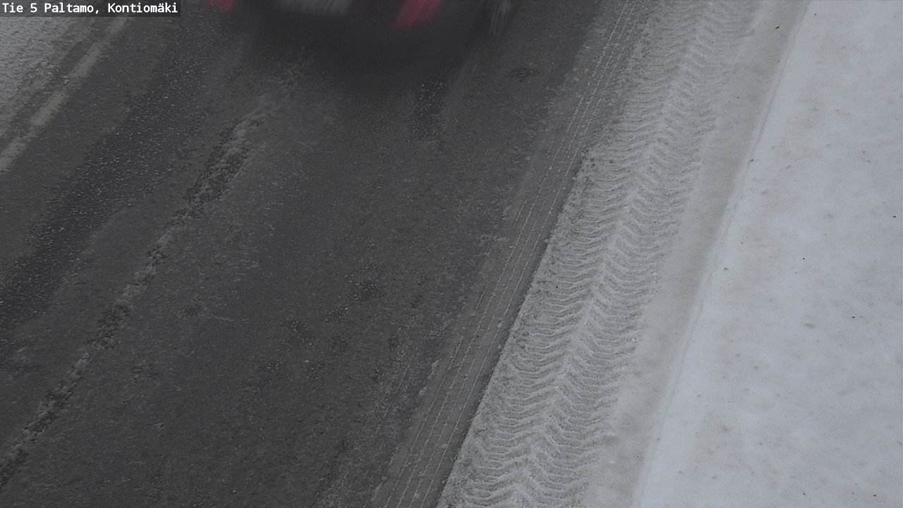 Weather Camera Image Road 5 Paltamo, Kontiomäki, Paltamo, Kainuu