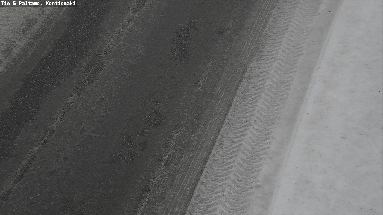 Weather Camera Image Road 5 Paltamo, Kontiomäki, Paltamo, Kainuu