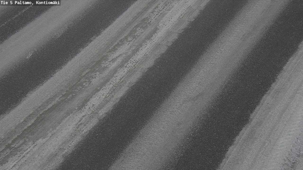Weather Camera Image Väg 5 Paltamo, Kontiomäki, Paltamo, Kainuu
