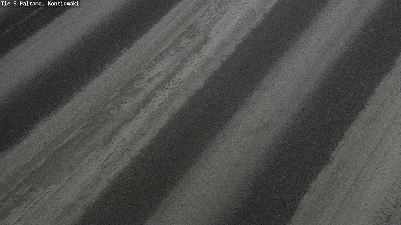 Weather Camera Image Väg 5 Paltamo, Kontiomäki, Paltamo, Kainuu