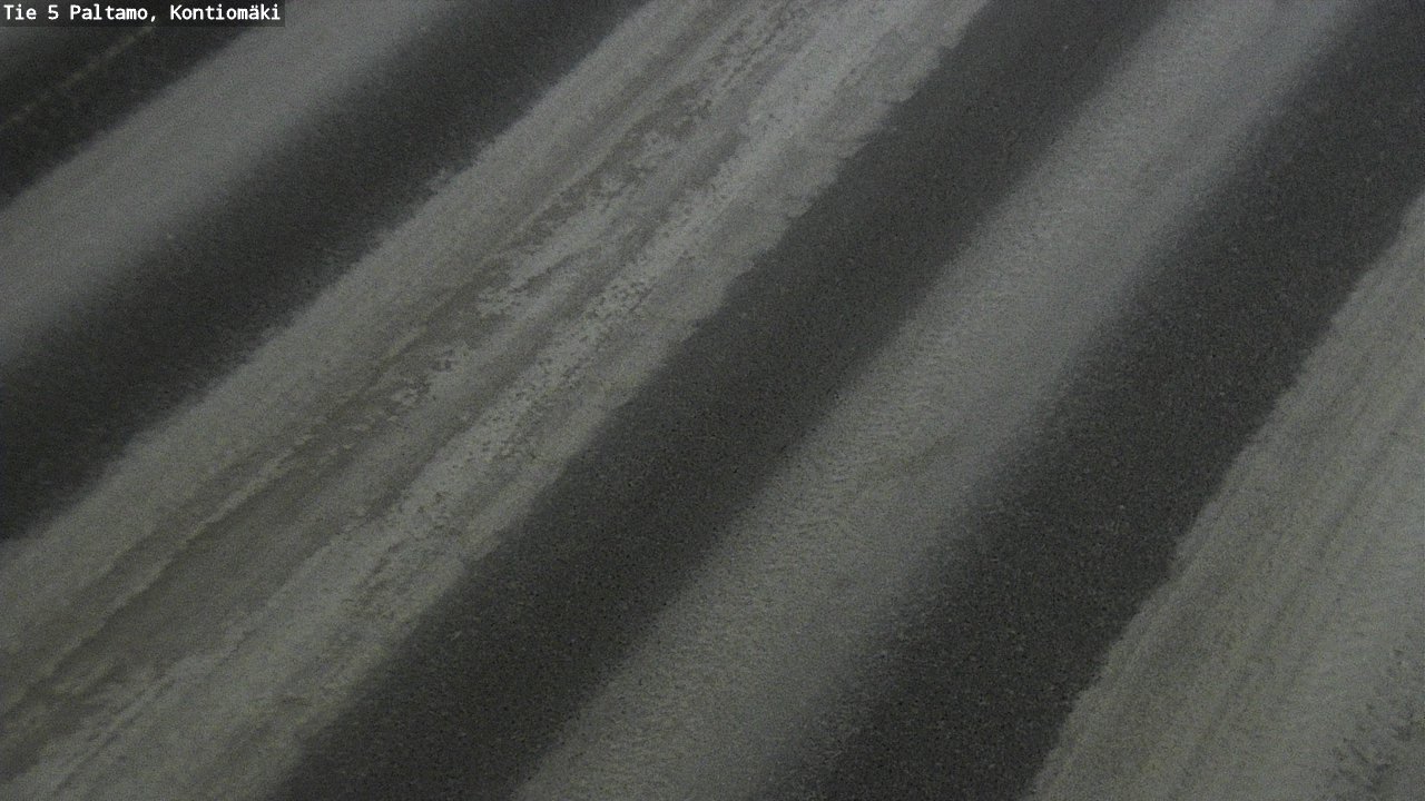 Weather Camera Image Väg 5 Paltamo, Kontiomäki, Paltamo, Kainuu