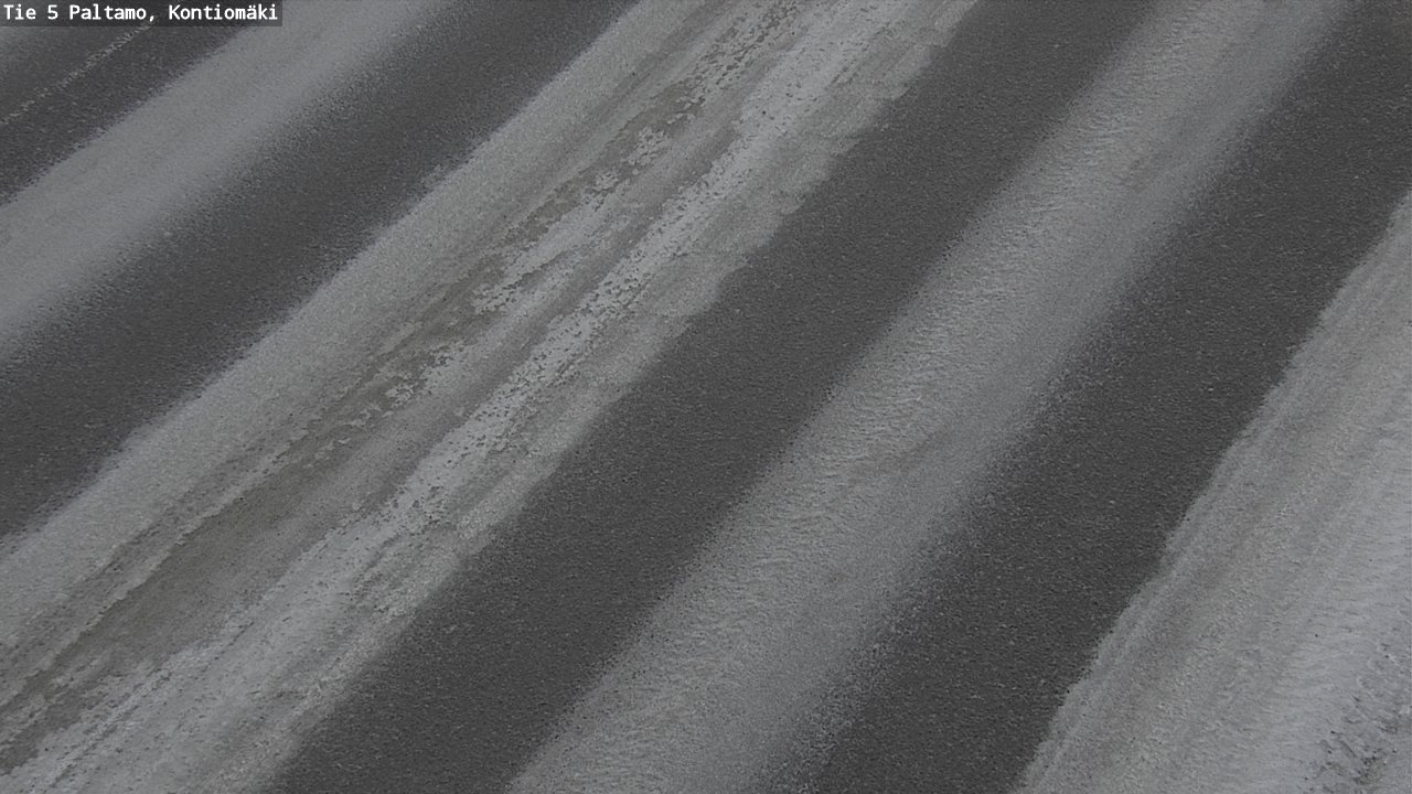 Weather Camera Image Väg 5 Paltamo, Kontiomäki, Paltamo, Kainuu