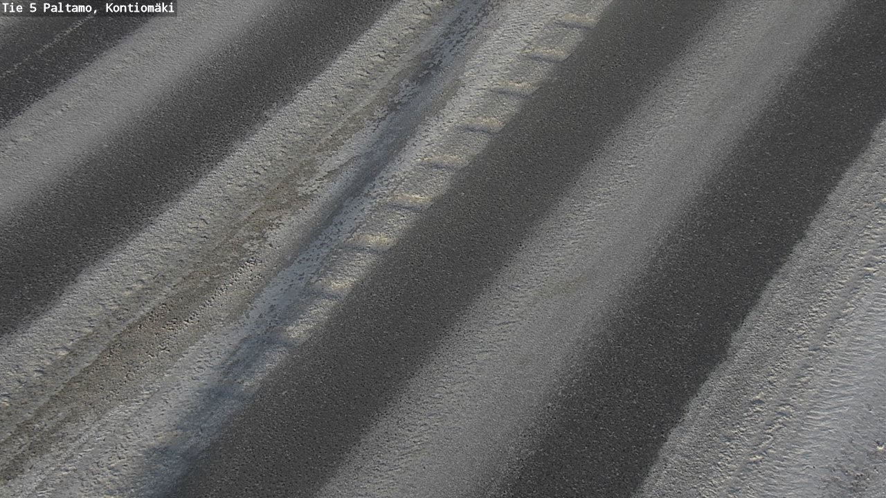 Weather Camera Image Väg 5 Paltamo, Kontiomäki, Paltamo, Kainuu