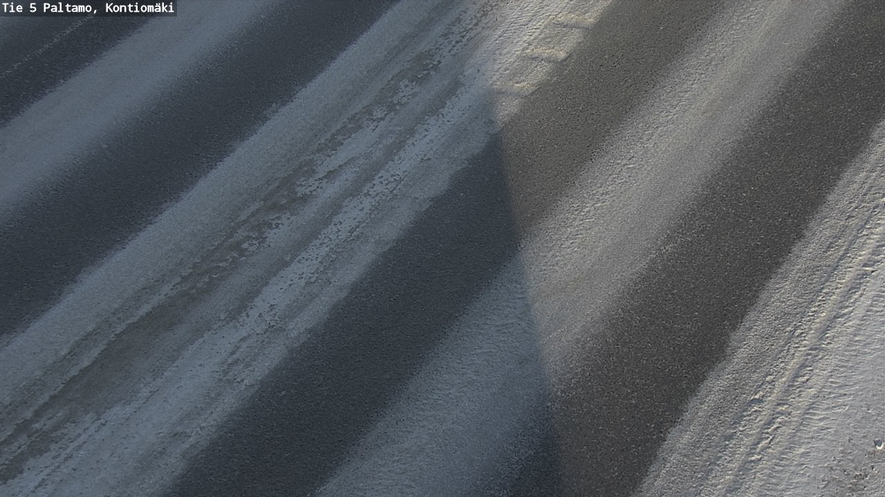 Weather Camera Image Väg 5 Paltamo, Kontiomäki, Paltamo, Kainuu
