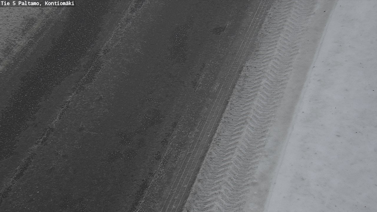 Weather Camera Image Road 5 Paltamo, Kontiomäki, Paltamo, Kainuu
