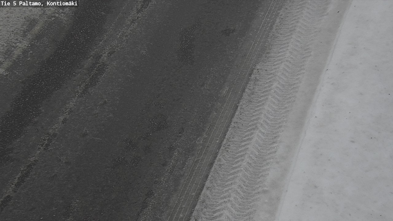 Weather Camera Image Road 5 Paltamo, Kontiomäki, Paltamo, Kainuu