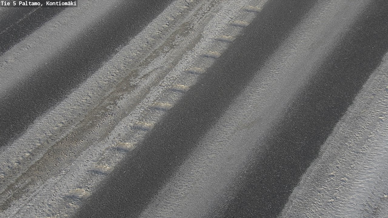 Weather Camera Image Väg 5 Paltamo, Kontiomäki, Paltamo, Kainuu