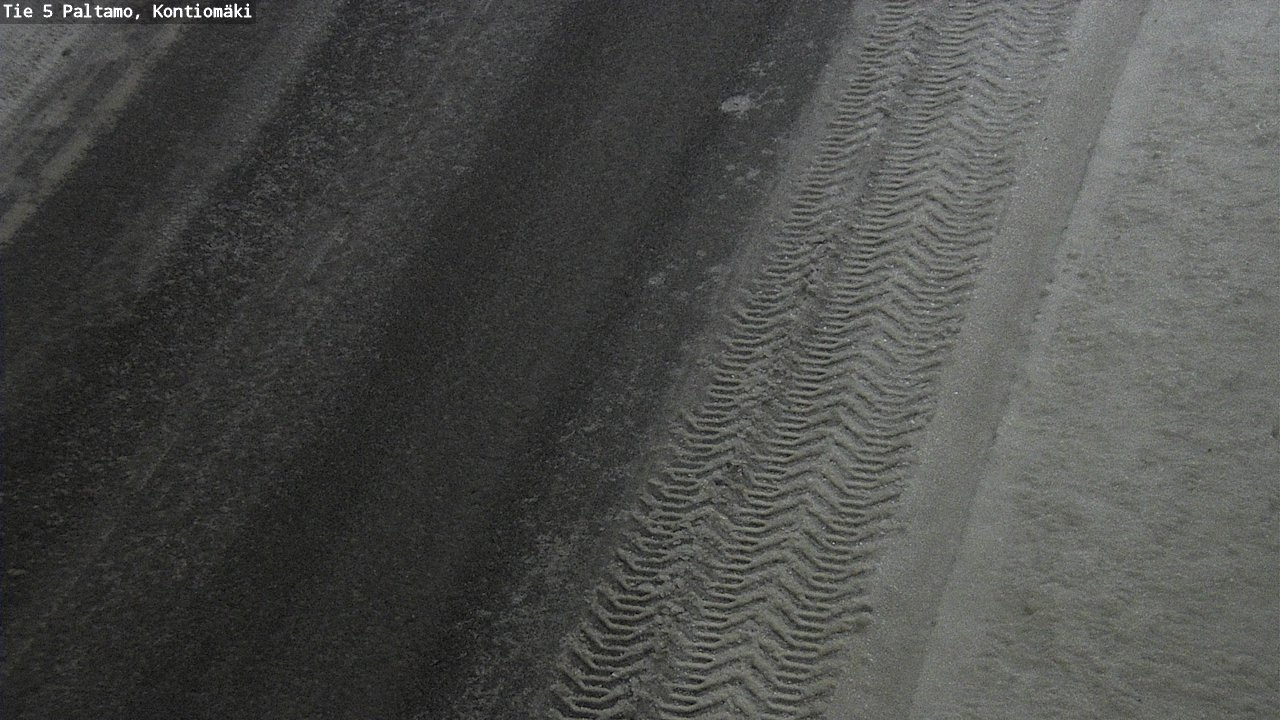 Weather Camera Image Road 5 Paltamo, Kontiomäki, Paltamo, Kainuu