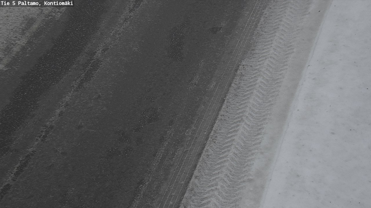 Weather Camera Image Road 5 Paltamo, Kontiomäki, Paltamo, Kainuu