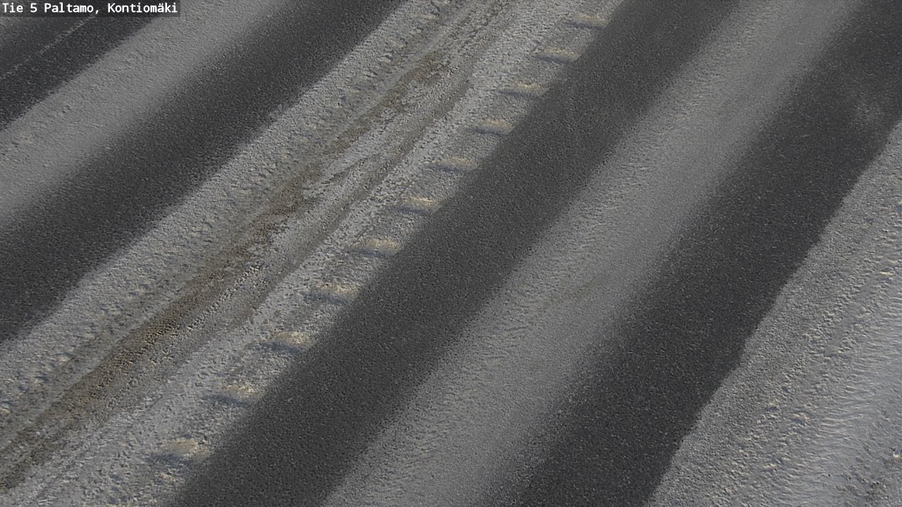 Weather Camera Image Väg 5 Paltamo, Kontiomäki, Paltamo, Kainuu