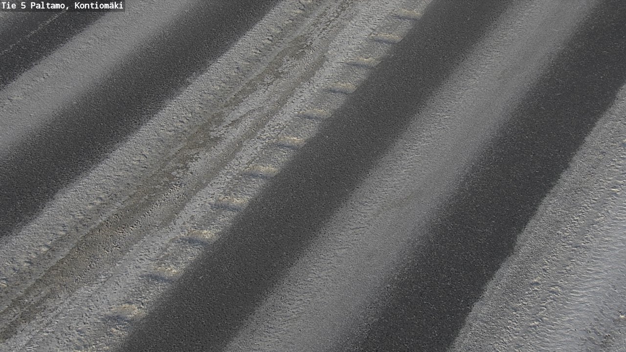 Weather Camera Image Väg 5 Paltamo, Kontiomäki, Paltamo, Kainuu