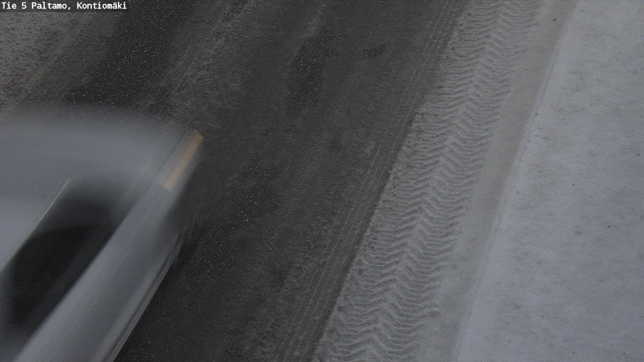 Weather Camera Image Road 5 Paltamo, Kontiomäki, Paltamo, Kainuu