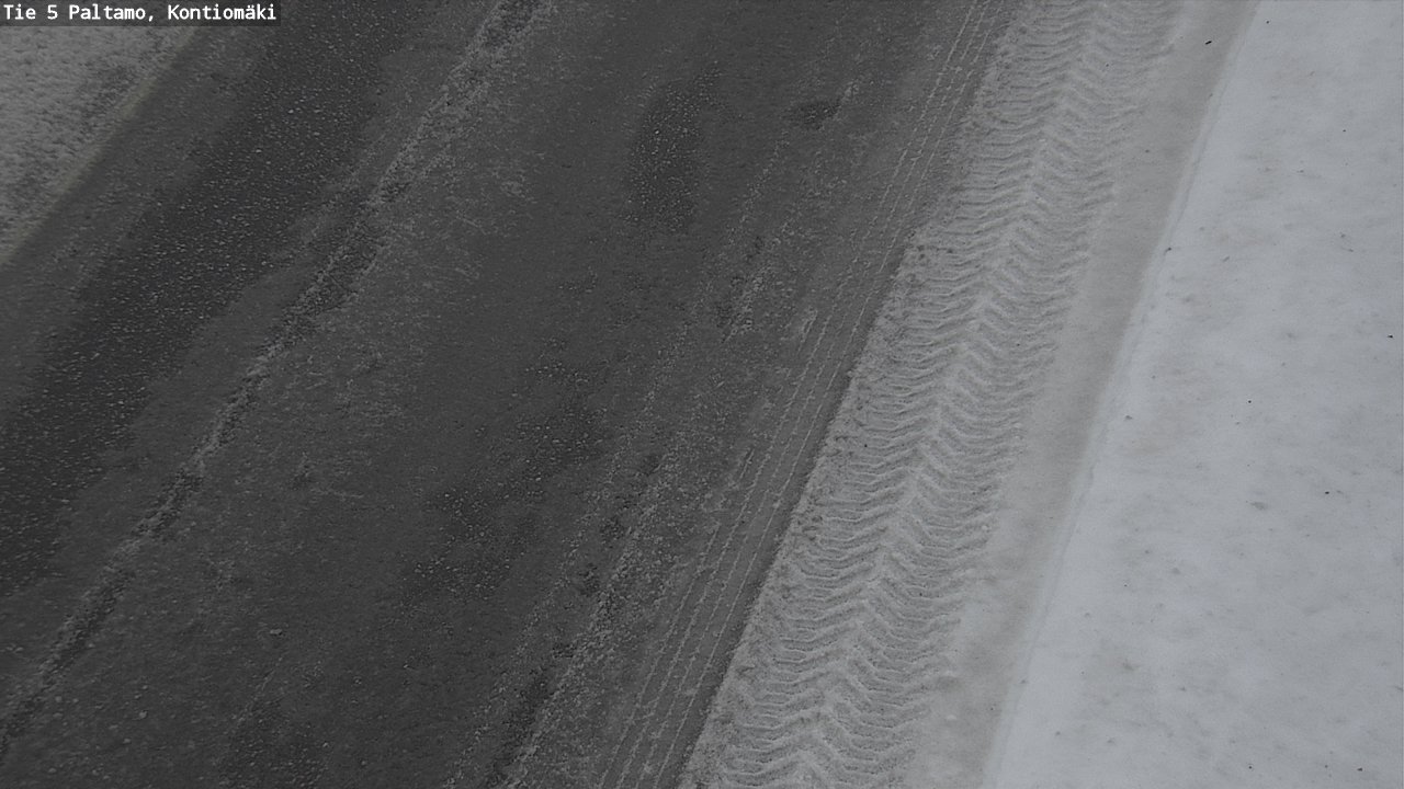 Weather Camera Image Road 5 Paltamo, Kontiomäki, Paltamo, Kainuu