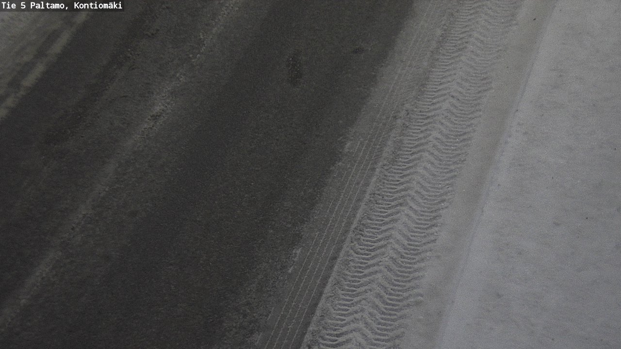 Weather Camera Image Road 5 Paltamo, Kontiomäki, Paltamo, Kainuu