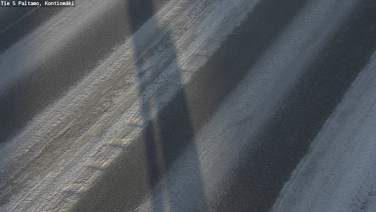 Weather Camera Image Väg 5 Paltamo, Kontiomäki, Paltamo, Kainuu