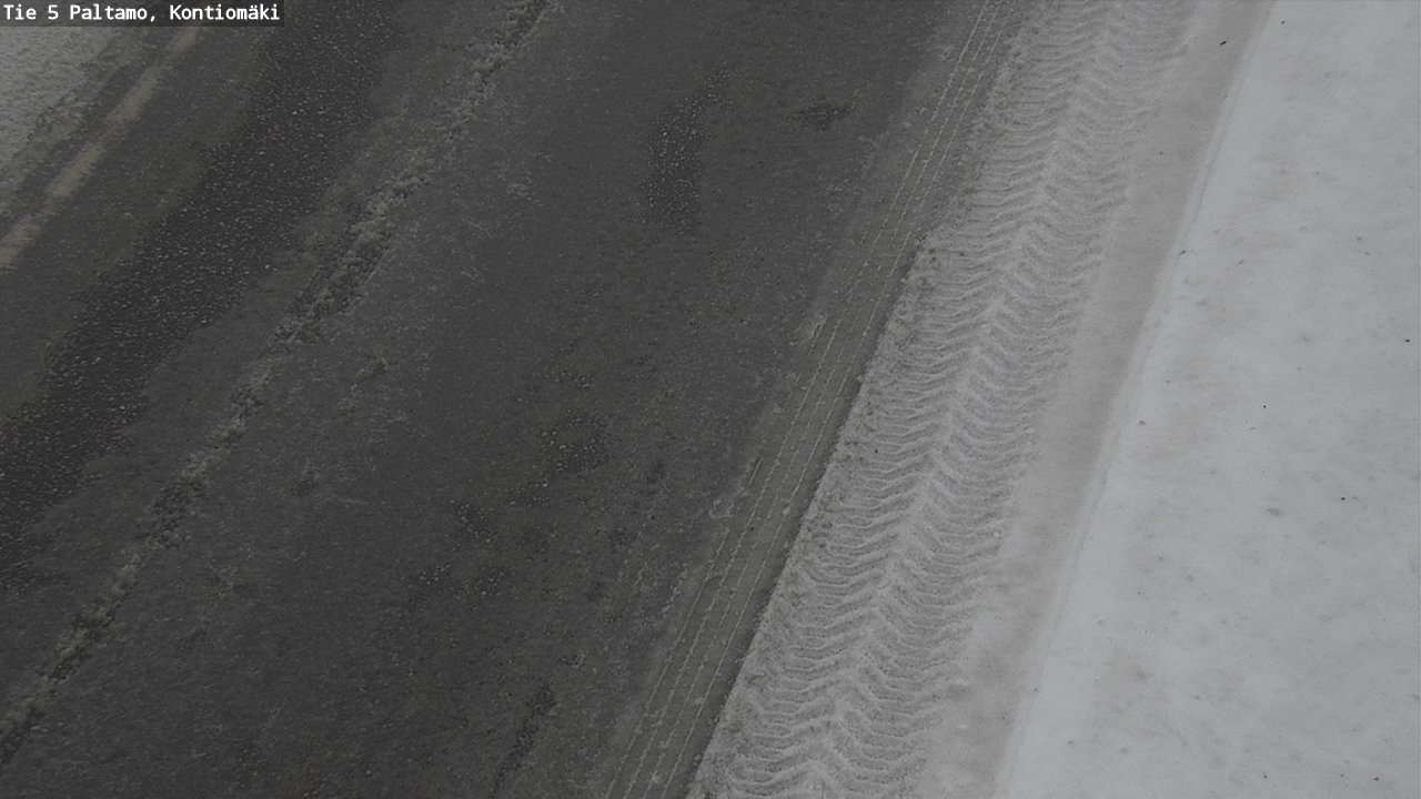 Weather Camera Image Road 5 Paltamo, Kontiomäki, Paltamo, Kainuu