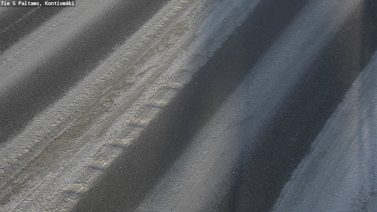 Weather Camera Image Väg 5 Paltamo, Kontiomäki, Paltamo, Kainuu