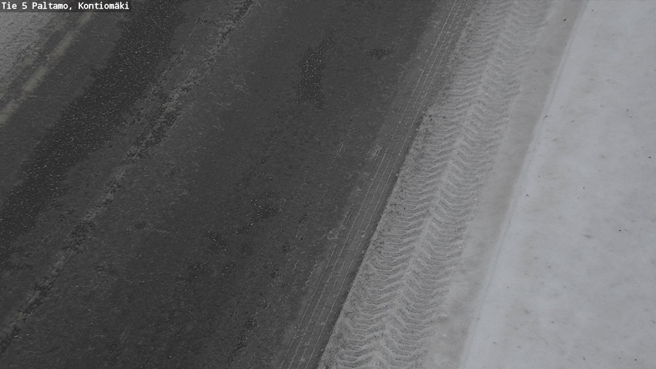 Weather Camera Image Road 5 Paltamo, Kontiomäki, Paltamo, Kainuu