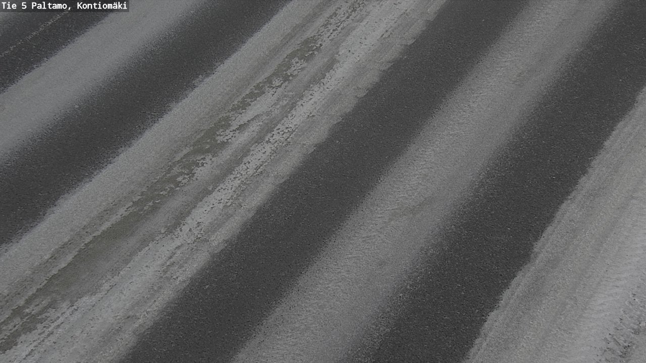 Weather Camera Image Väg 5 Paltamo, Kontiomäki, Paltamo, Kainuu