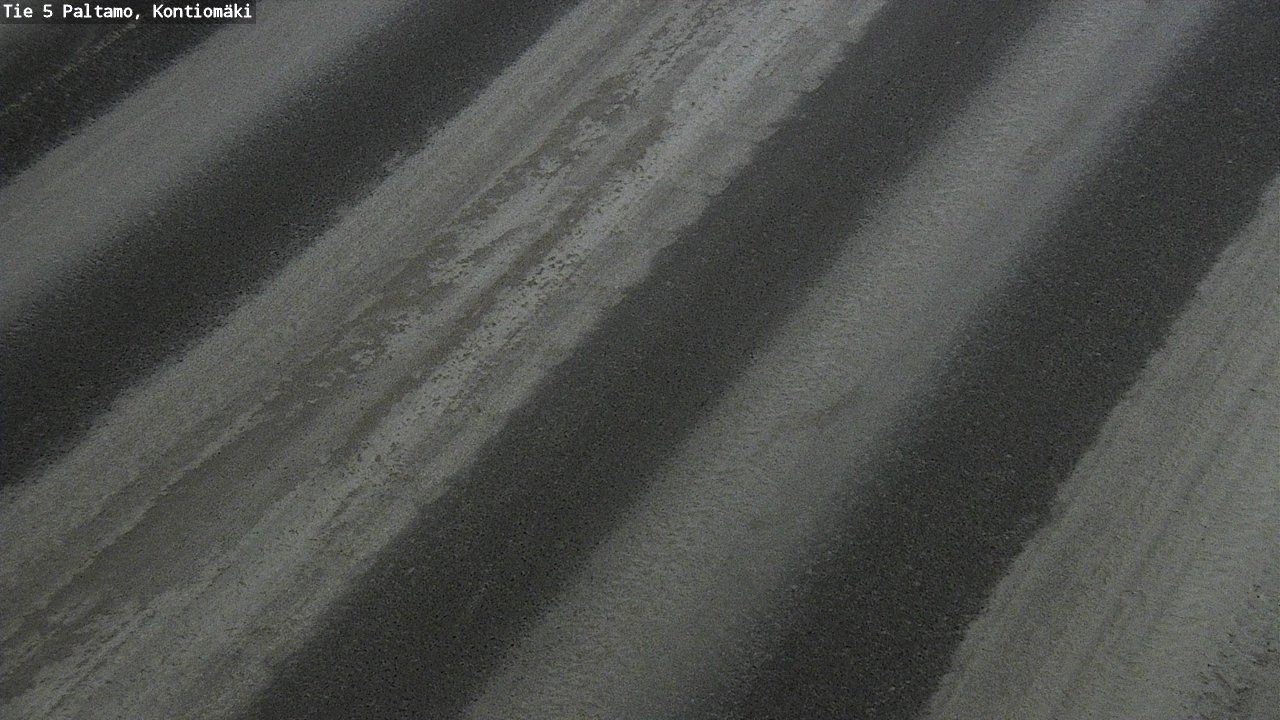 Weather Camera Image Väg 5 Paltamo, Kontiomäki, Paltamo, Kainuu