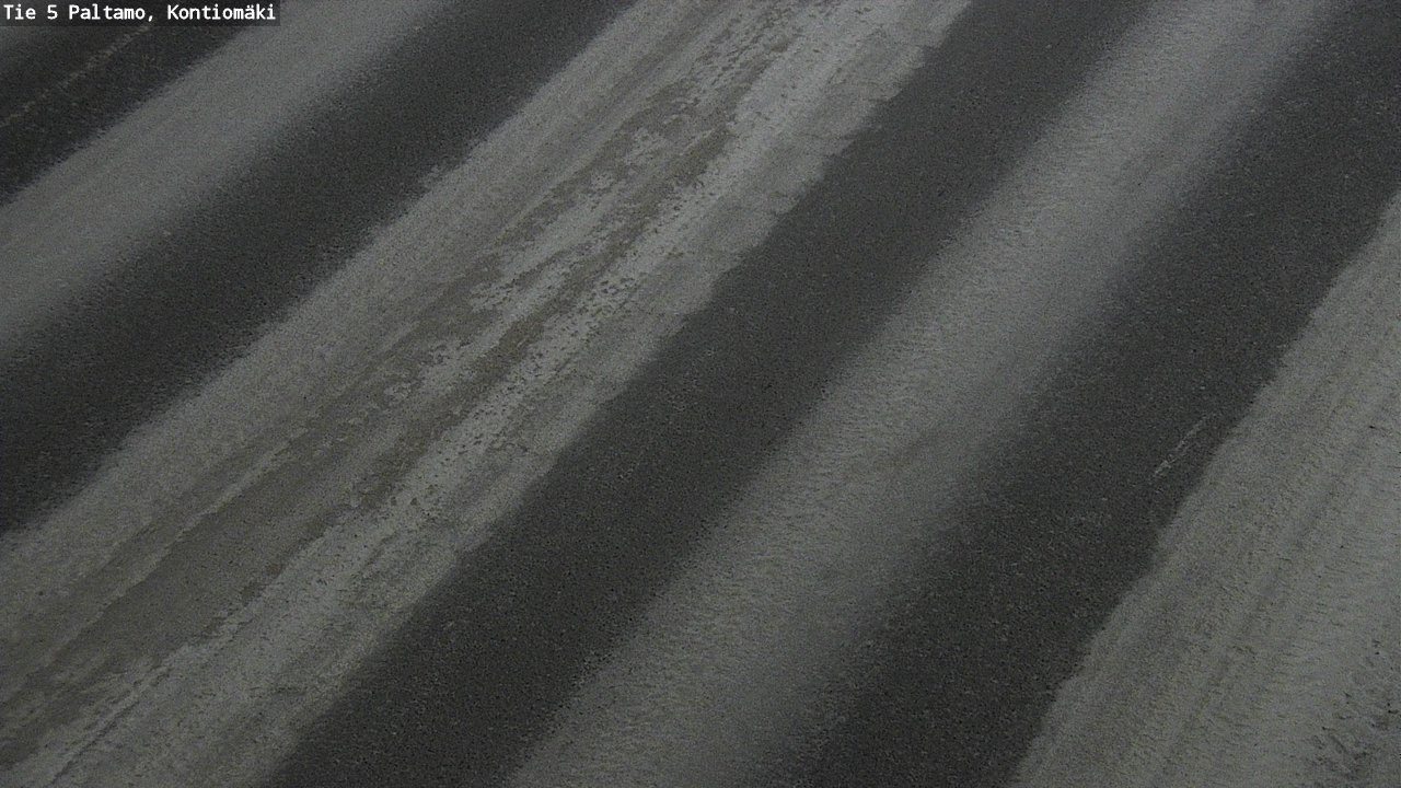 Weather Camera Image Väg 5 Paltamo, Kontiomäki, Paltamo, Kainuu