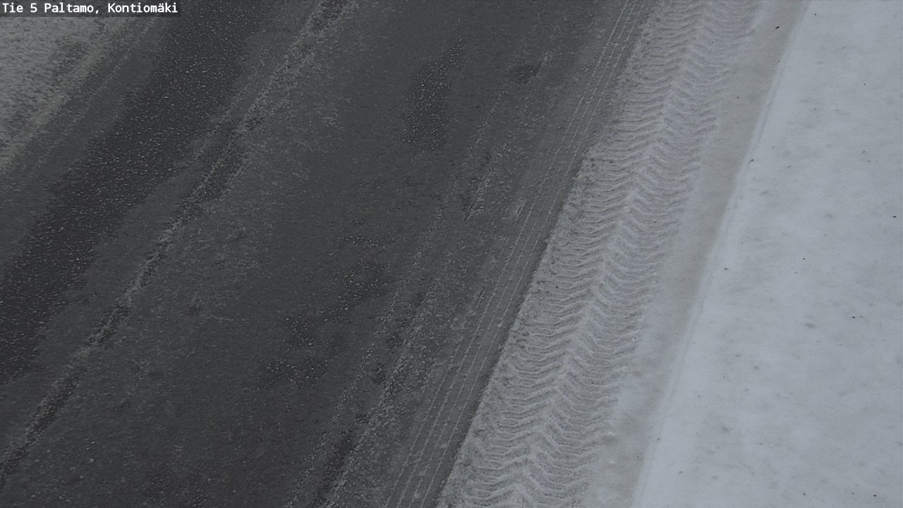 Weather Camera Image Road 5 Paltamo, Kontiomäki, Paltamo, Kainuu