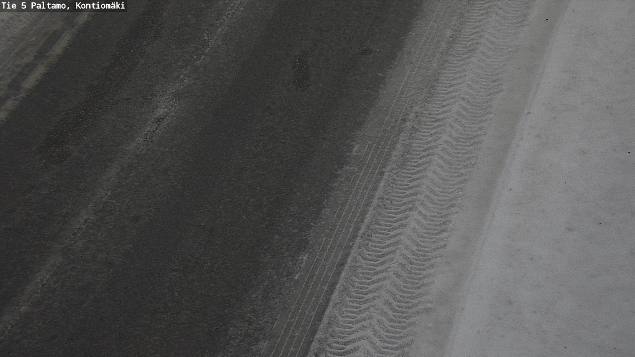 Weather Camera Image Road 5 Paltamo, Kontiomäki, Paltamo, Kainuu