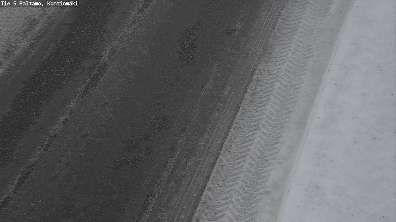 Weather Camera Image Road 5 Paltamo, Kontiomäki, Paltamo, Kainuu