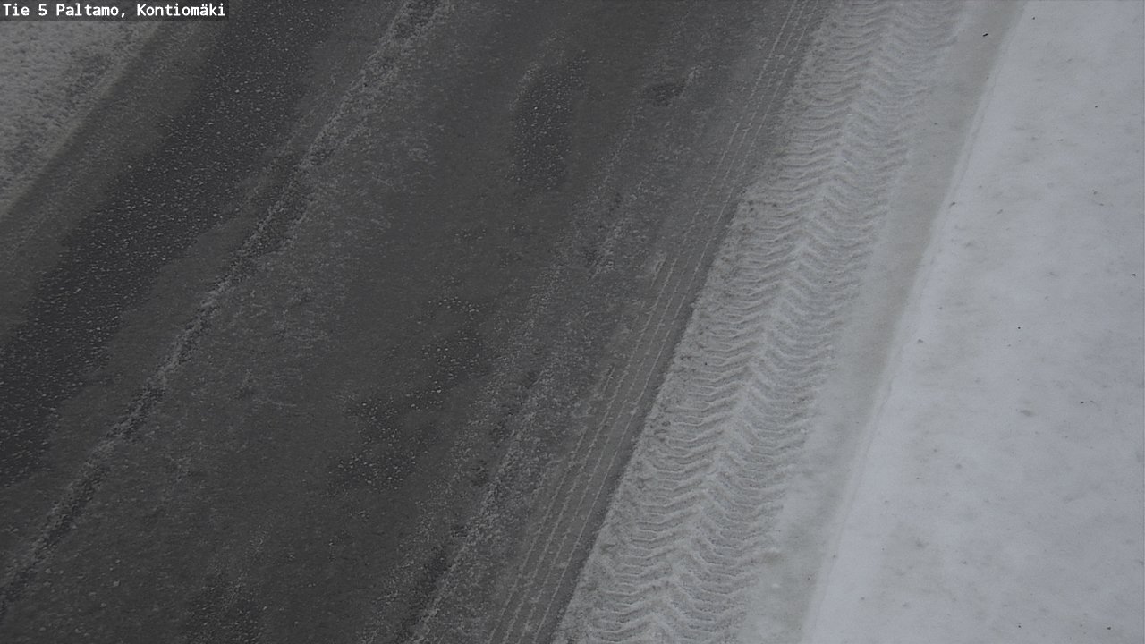 Weather Camera Image Road 5 Paltamo, Kontiomäki, Paltamo, Kainuu