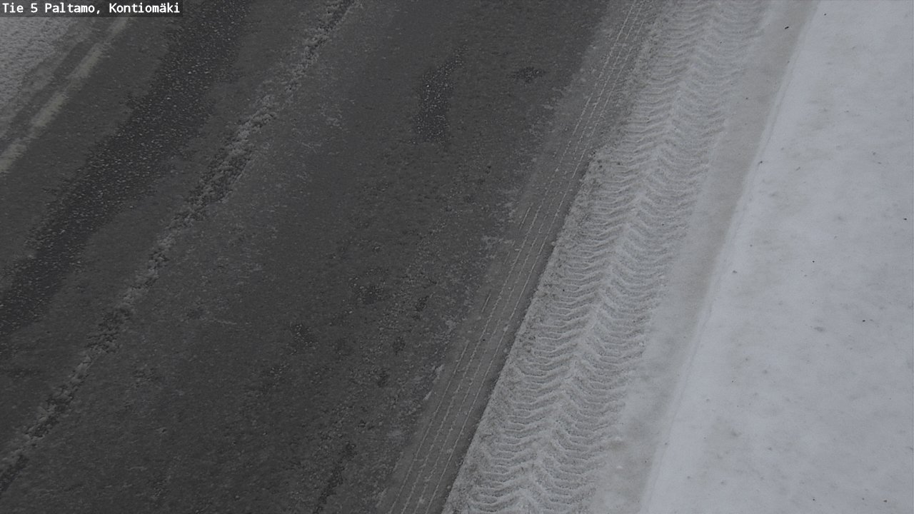 Weather Camera Image Road 5 Paltamo, Kontiomäki, Paltamo, Kainuu