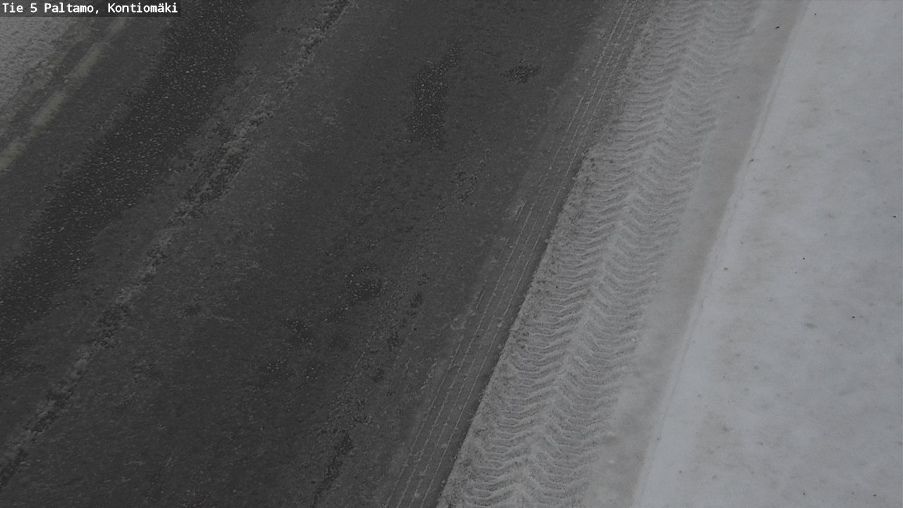 Weather Camera Image Road 5 Paltamo, Kontiomäki, Paltamo, Kainuu