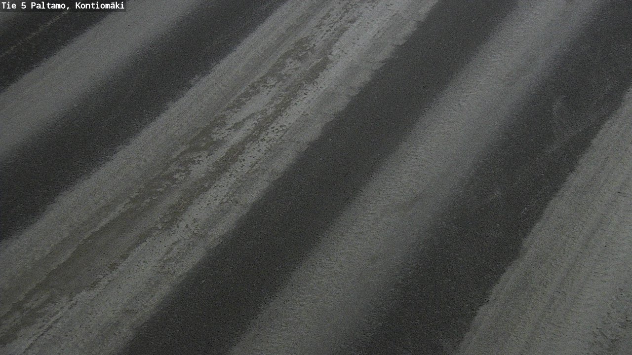 Weather Camera Image Väg 5 Paltamo, Kontiomäki, Paltamo, Kainuu