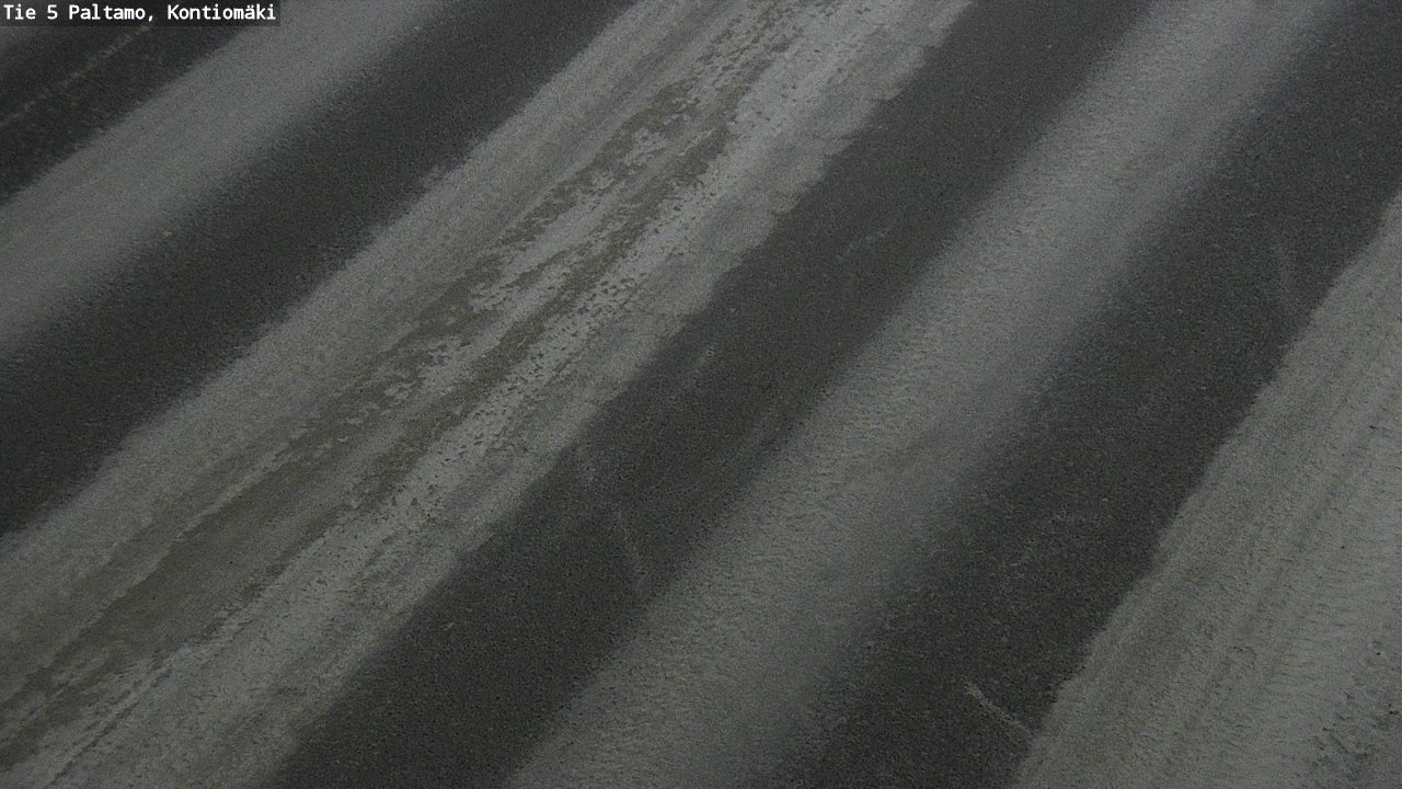Weather Camera Image Väg 5 Paltamo, Kontiomäki, Paltamo, Kainuu