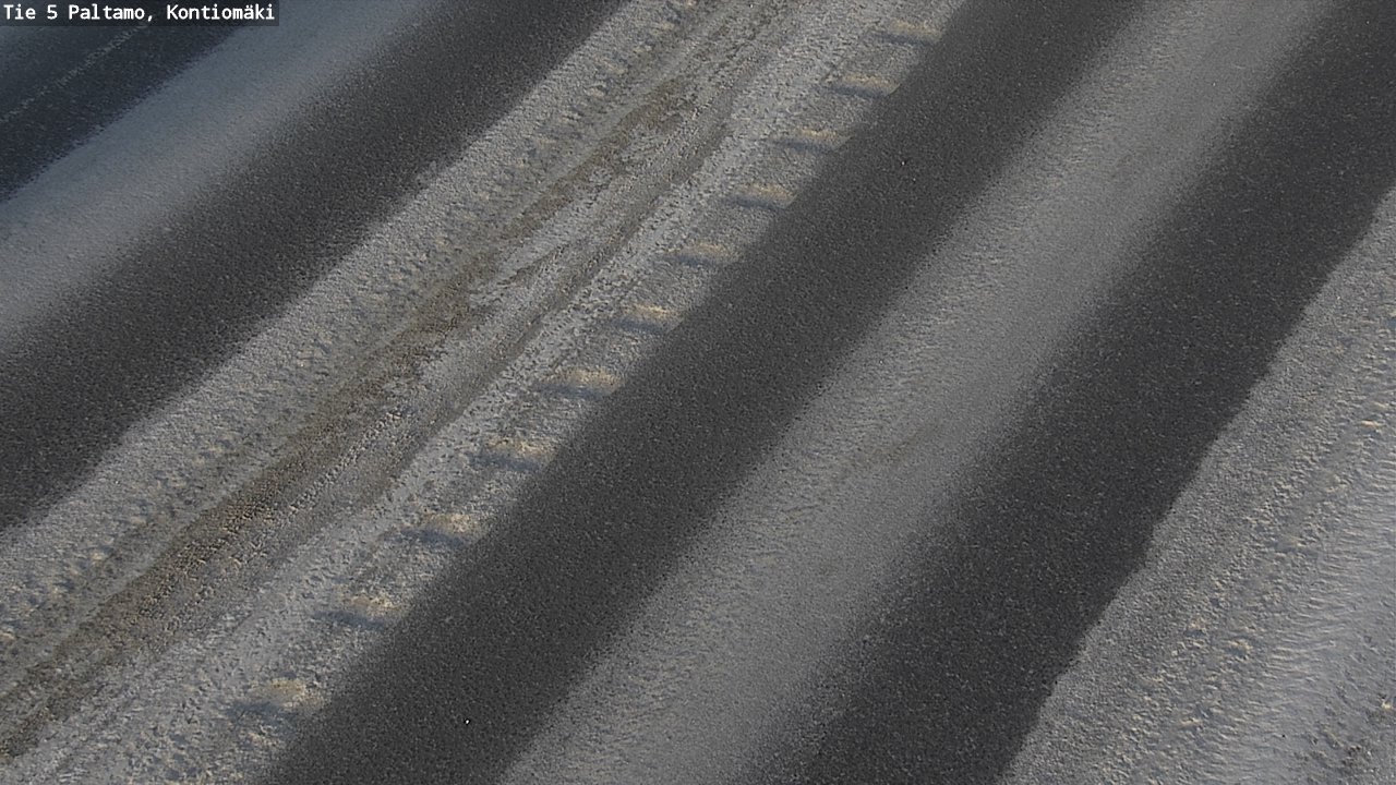 Weather Camera Image Väg 5 Paltamo, Kontiomäki, Paltamo, Kainuu